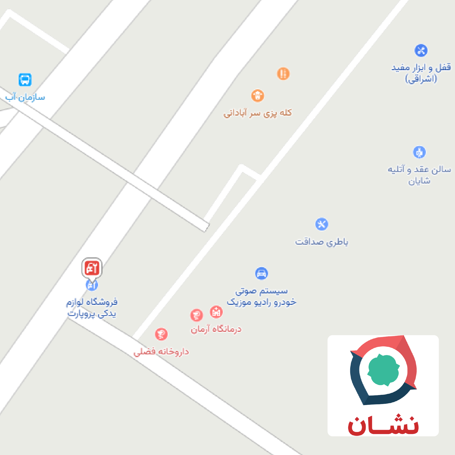 نقشه - گوگل مپ پروپارت