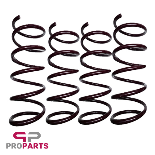 مجموعه فنر لول عقب و جلو اسپرت (بسته بندی 4 عددی) لنزو LENSO مناسب برای پراید