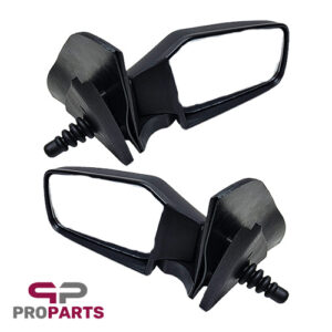 مجموعه آینه تاشو دستی سمت راست (شاگرد) و سمت چپ (راننده) بسته 2 عددی شهاب مناسب برای پراید