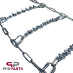 زنجیر چرخ یخ شکن دار شرکتی مناسب برای لاستیک سایز 14 و پهنای 175، 185، 195، 205