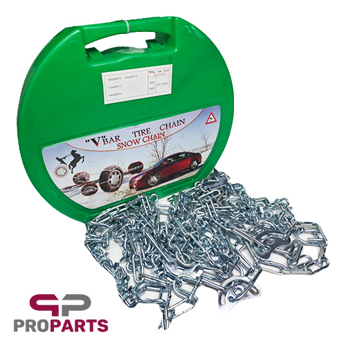 زنجیر چرخ یخ شکن دار شرکتی مناسب برای لاستیک سایز 13 با پهنای 165، 175، 185