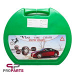 زنجیر چرخ یخ شکن دار شرکتی مناسب برای لاستیک سایز 13 با پهنای 165، 175، 185