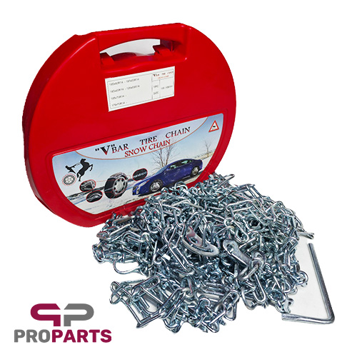 زنجیر چرخ یخ شکن دار شرکتی مناسب برای لاستیک سایز 14 و پهنای 175، 185، 195، 205